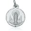  Colgante medalla de plata Virgen del Pilar 19 mm